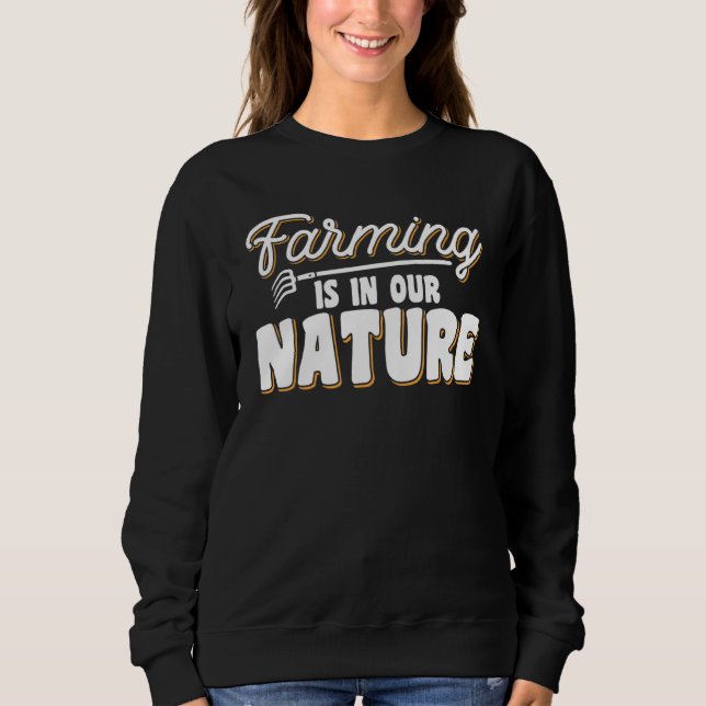 Camiseta A Agricultura É Da Nossa Natureza Para Agricultore (Frente)
