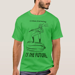 Camiseta A Agricultura Urbana É O Futuro (Verde)