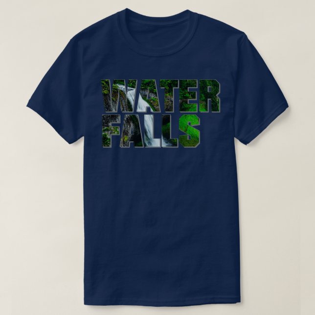 CAMISETA A ÁGUA CAI (Frente do Design)
