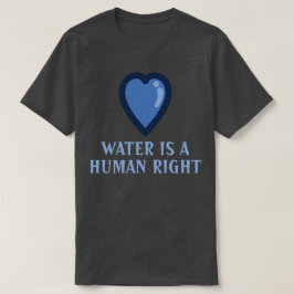 Camiseta A água é um direito humano