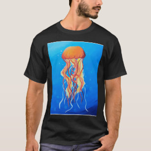 Camiseta A Água Profunda Água-Viva