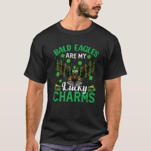 Camiseta A Águia Cálida É Minha Sorte De Charmes Bald Eagle