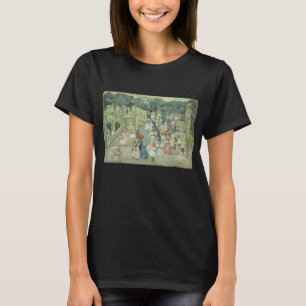Camiseta A Alameda, Central Park por Maurice Prendergast