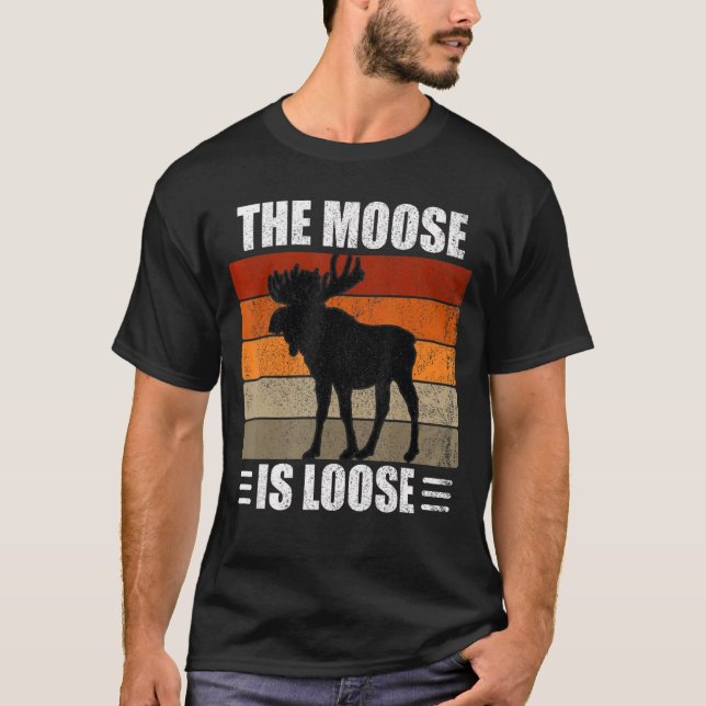 Camiseta A Alce Está Perdida (Frente)