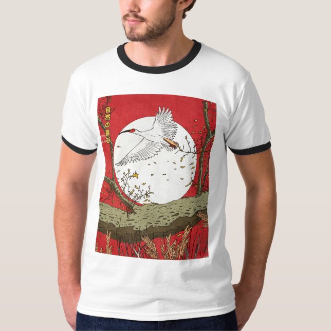 Camiseta A Alegria da Natureza Japão (Frente)