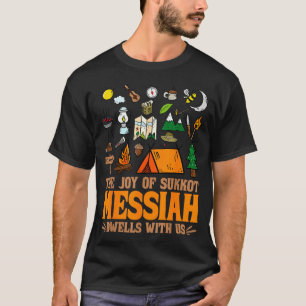 Camiseta A Alegria do Sukkot Messias Mora Conosco Judaico H