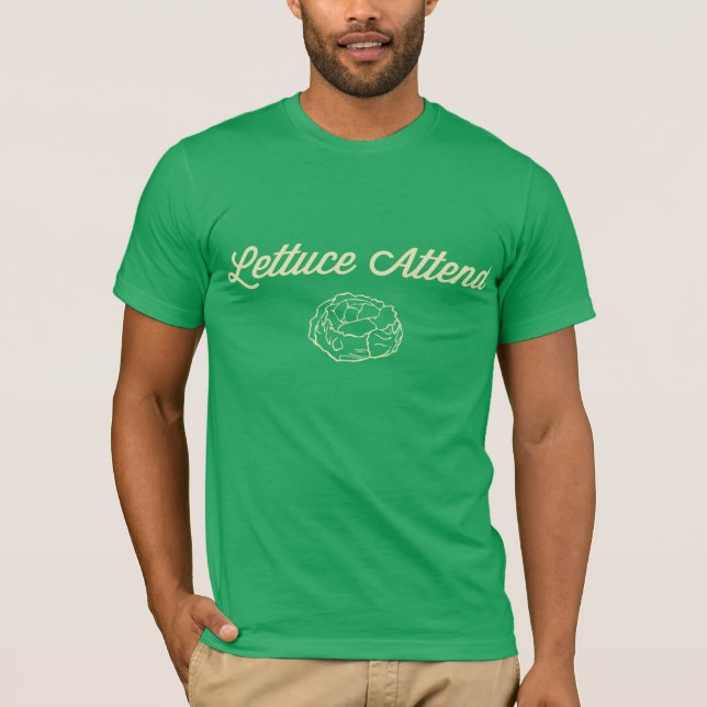 Camiseta A alface atende - a 2,0 (Frente)