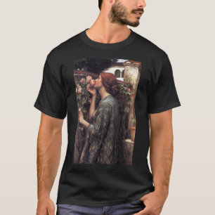 Camiseta A Alma da Rosa (por John William Waterhouse)