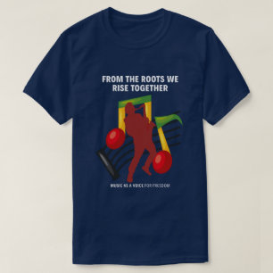 Camiseta A alma de uma Pessoas - Das Raízes que Despontamos
