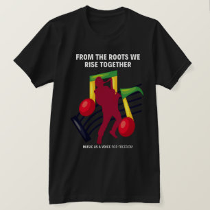 Camiseta A alma de uma Pessoas - Das Raízes que Despontamos