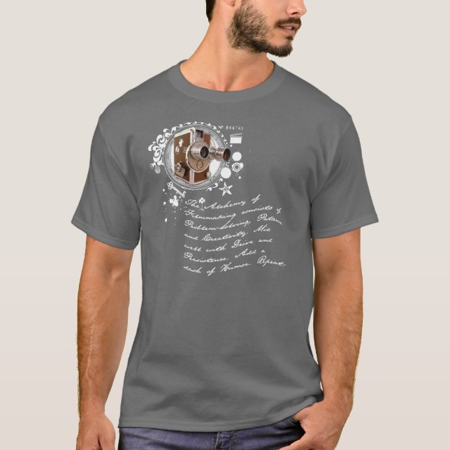 Camiseta A alquimia da realização (Frente)