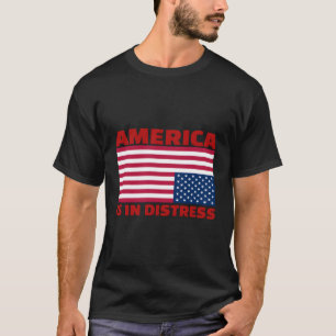 Camiseta A América Está Em Perplexidade De Cabeça Para Baix