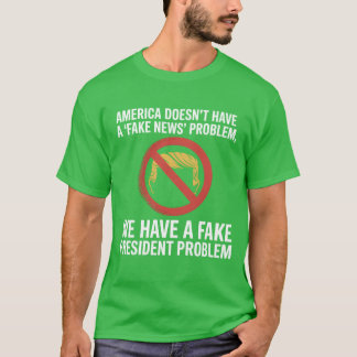 Camiseta A América não tem um problema de notícias falso, n