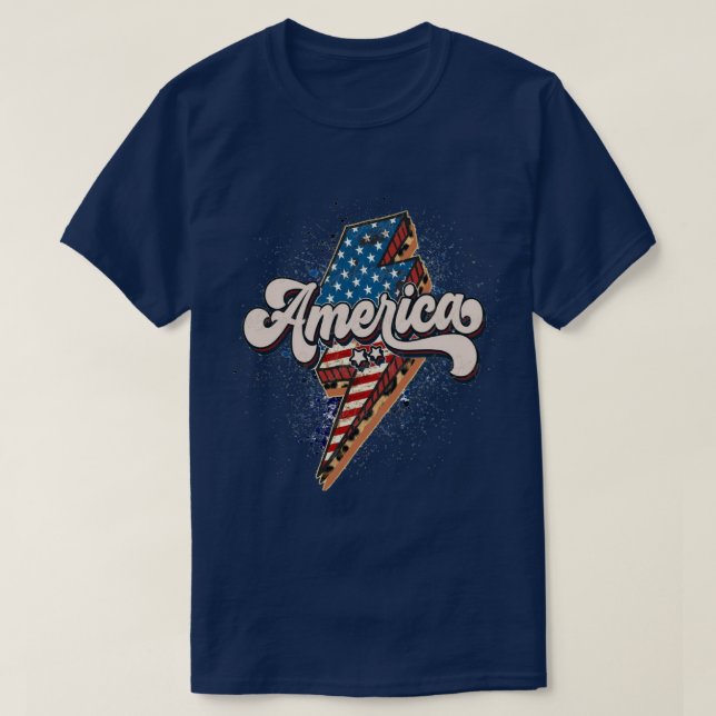 Camiseta A América treme com as estrelas (Frente do Design)