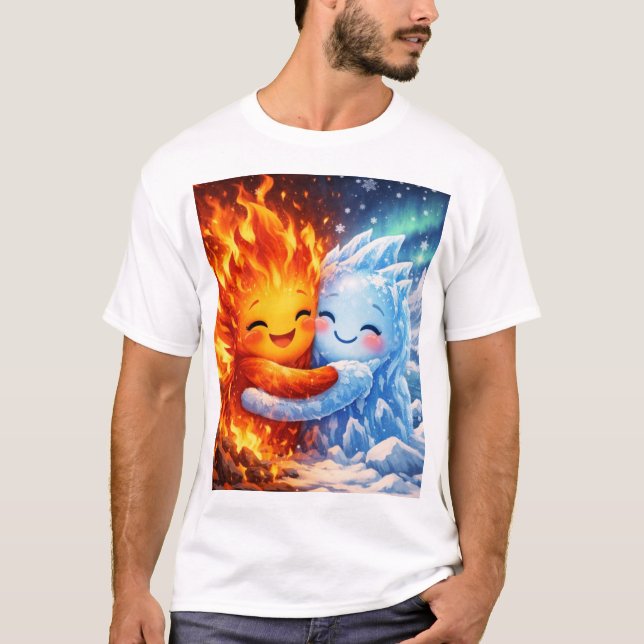 Camiseta A Amizade é Elementar (Frente)