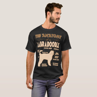 Camiseta A anatomia do presente dos amantes do animal de