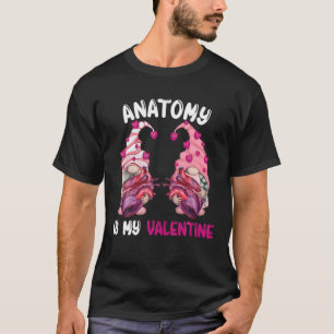 Camiseta A Anatomia é o meu Namorados Enfermeiro Namorados