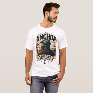 Camiseta A Âncora Sempre Presente Sempre Real Vintage Pai