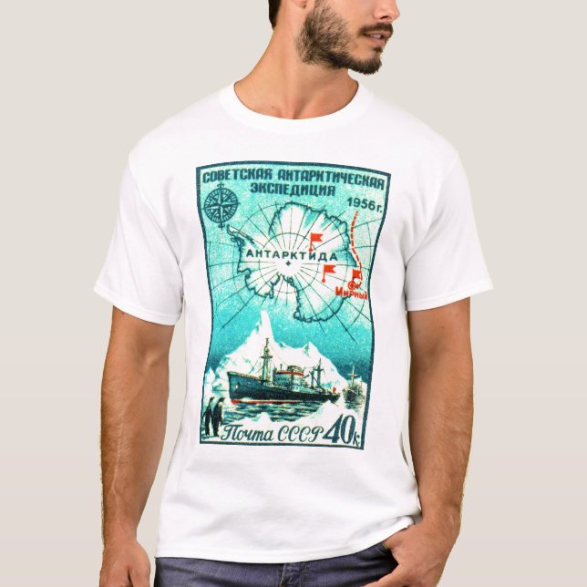 Camiseta A Antártica 1956 (Frente)