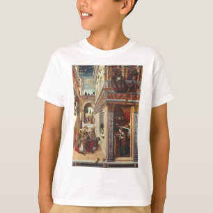 Camiseta A Anunciação Carlo Crivelli Arte Renascentista