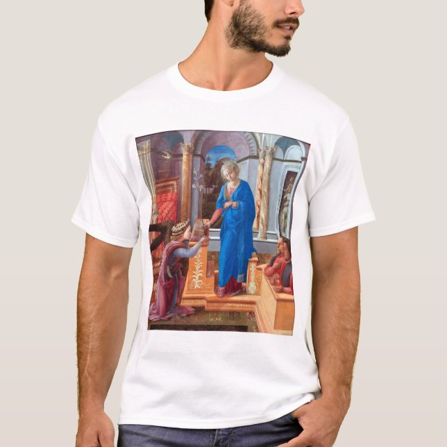 Camiseta A anunciação, Filippo Lippi, 1440 (Frente)