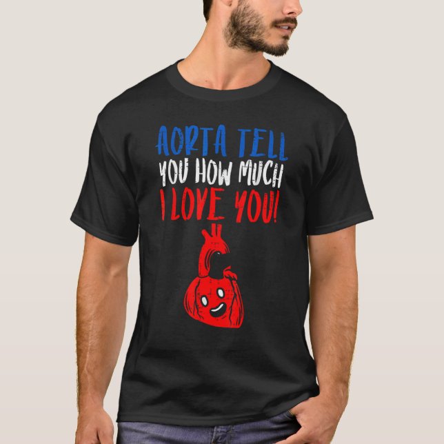 Camiseta A Aorta Te Diz Seu Coração (Frente)