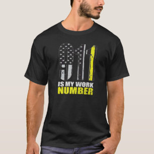 Camiseta A Apreciação do Dispatcher 911 É O Meu Número De T