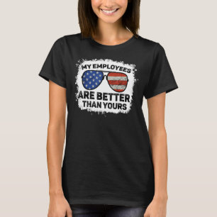 Camiseta A Apreciação Dos Funcionários É Melhor Do Que