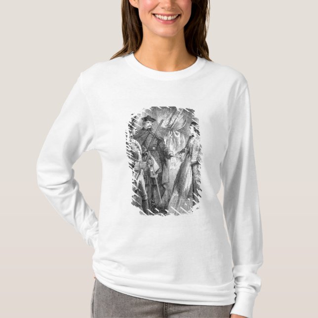 Camiseta A apreensão de Caroline Matilda (Frente)