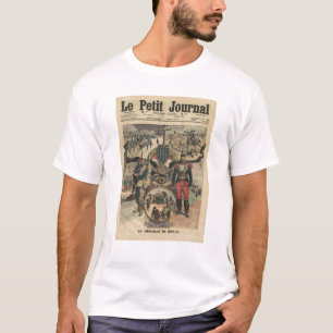 Camiseta A apresentação da medalha dos combatentes