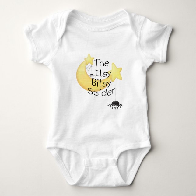 Camiseta A aranha itsy de Bitsy (Frente)
