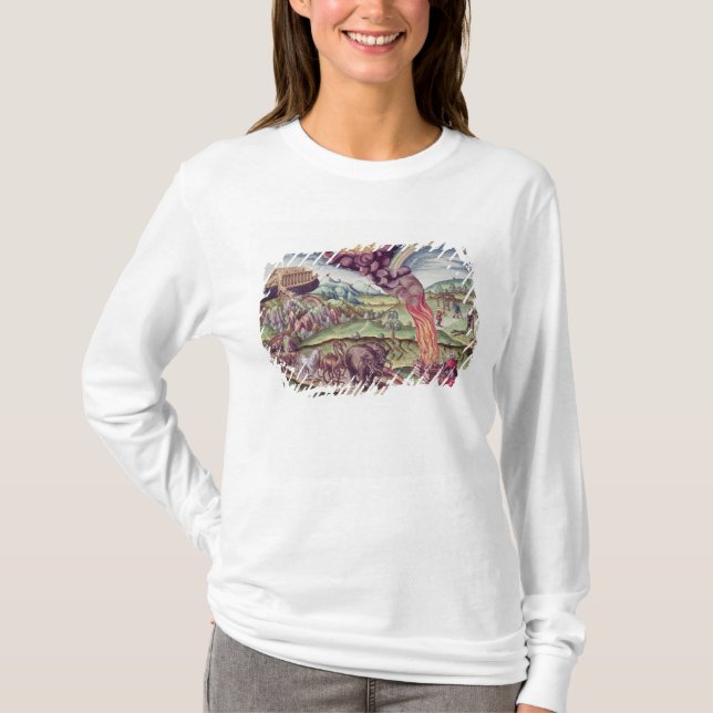 Camiseta A arca de Noah, ilustração 'de Narratio Brevis (Frente)