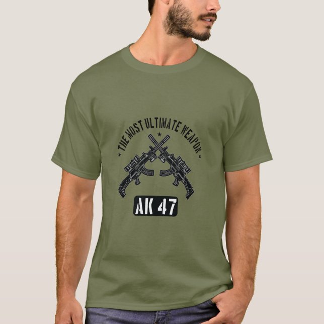 Camiseta A Arma Mais AK 47 (Frente)
