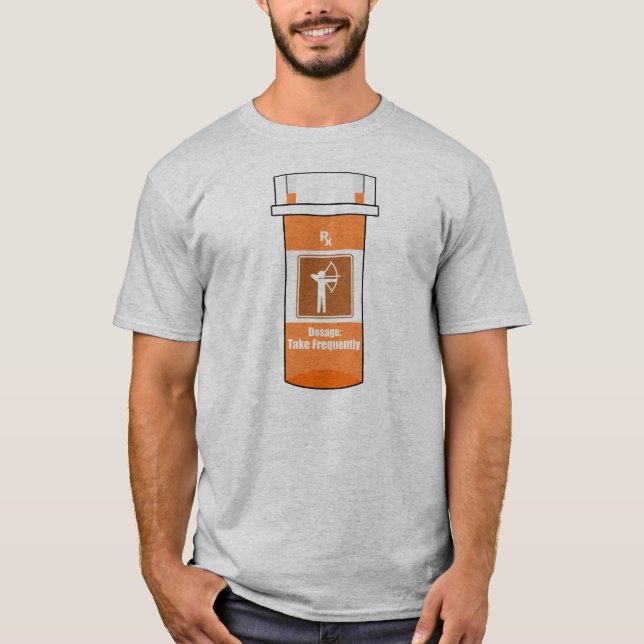 Camiseta A Arquearia É Minha Droga (Frente)