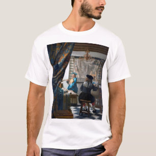 Camiseta A Arte da Pintura, Johannes Vermeer, 1666-1667