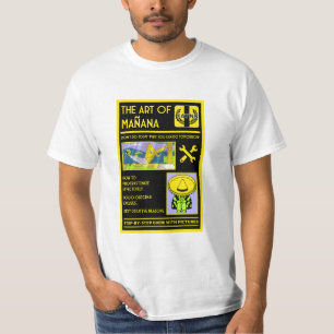 Camiseta A Arte Da Procrastinação - Mañana