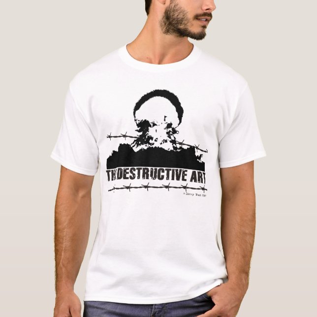 Camiseta A arte destrutiva (Frente)