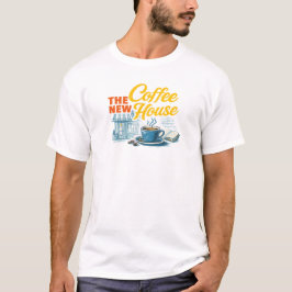 Camiseta A Arte do Café Aconchegante The Coffee House