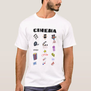 Camiseta A arte do cinema