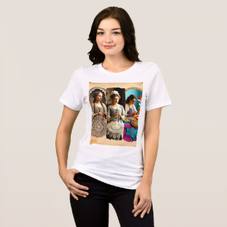 Camiseta A Arte do Crochet Através da Idade: Um Eterno C
