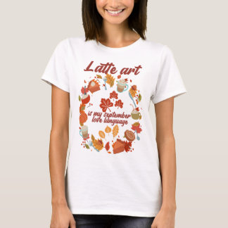 Camiseta A arte latina é a minha língua de amor de setembro