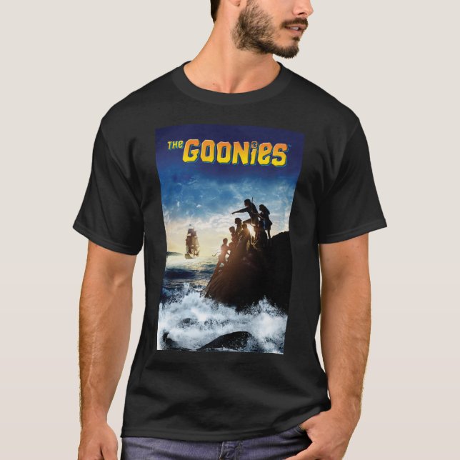 Camiseta A Arte Teatral do Navio Pirata dos Goonies (Frente)