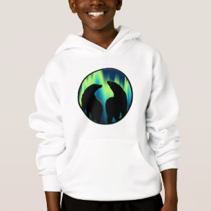Camiseta A arte tribal do urso caçoa o Hoodie dos miúdos