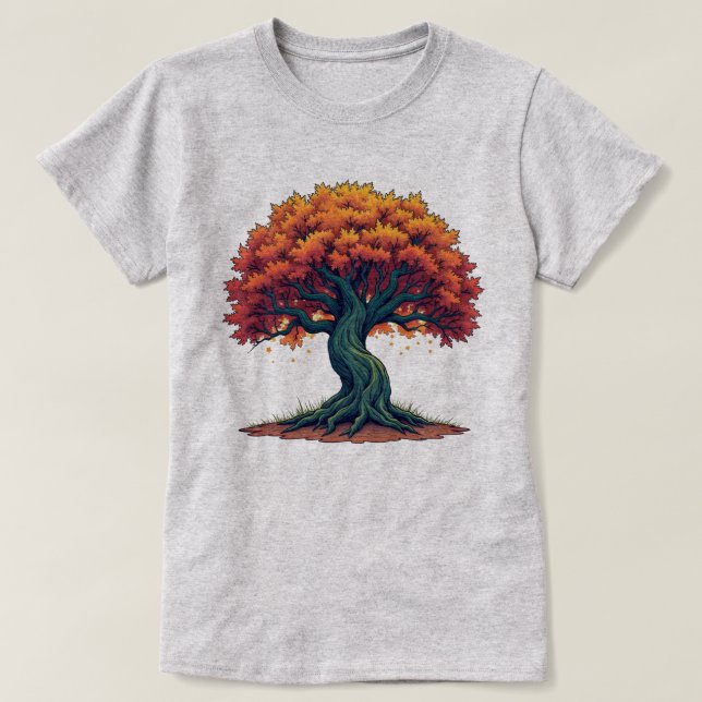 Camiseta A árvore da vida (Frente do Design)