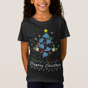Camiseta A Árvore de Natal de Bela Pedra Pajama Matando Co