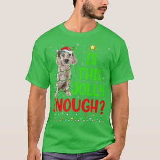 Camiseta A Árvore De Xmas É Jolly O Suficiente Para O Colet