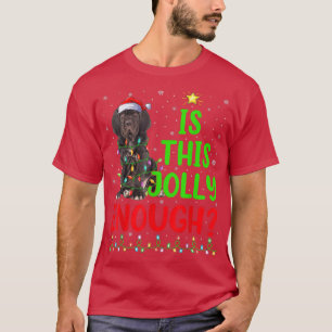 Camiseta A Árvore De Xmas Engraçada É Esta Cane Corso Sufic