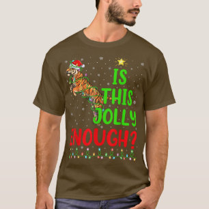 Camiseta A Árvore De Xmas Engraçada É Esta Jolly Chega De L