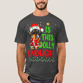 Camiseta A Árvore De Xmas Engraçada É Jolly O Suficiente Pa