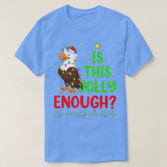 Camiseta A Árvore De Xmas Engraçada É Suficiente. (Frente do Design)